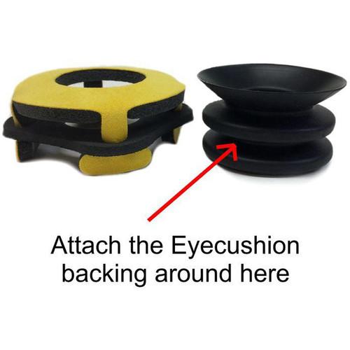 Bluestar Viewfinder Eyecushion - Red Cam Special, Ultrasuede