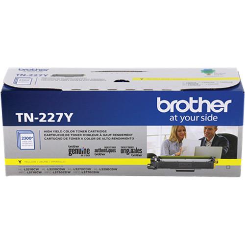 Brother TN227Y High-Yield Toner Cartridge