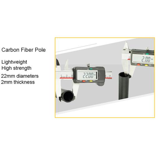 CAME-TV TX01-100 Carbon Fiber Parallax Slider