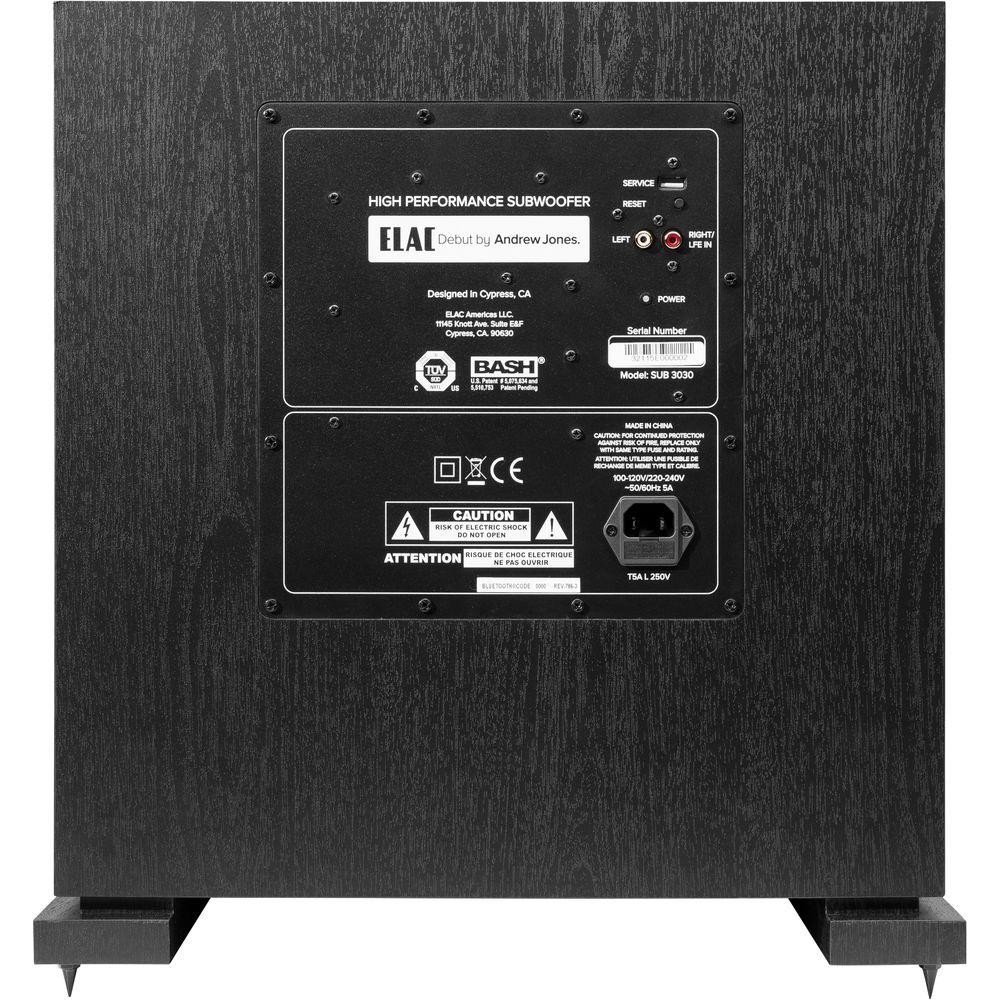 ELAC Debut 2.0 SUB3030 12" 1000W Subwoofer