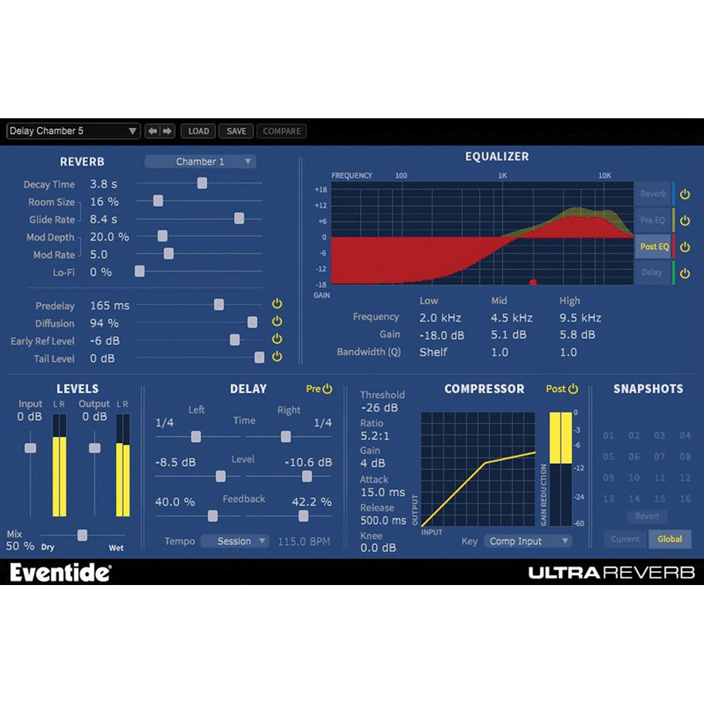 Eventide Ultra Essentials Bundle - Audio Tracking and Mixing Plug-Ins