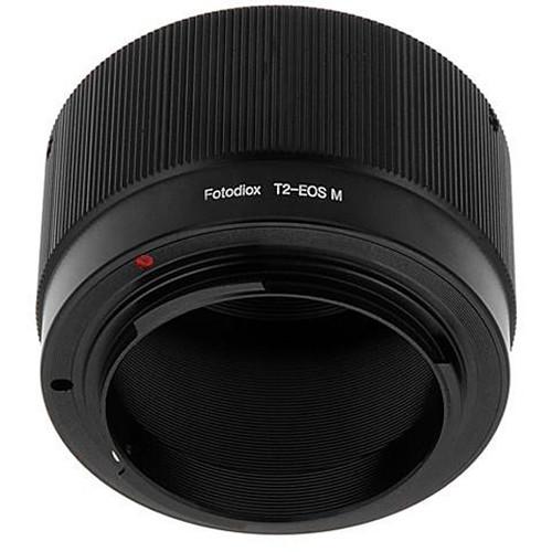 FotodioX Lens Mount Adapter for T-Mount T T-2 Screw Mount SLR Lens to Canon EOS M Mirrorless Camera Body