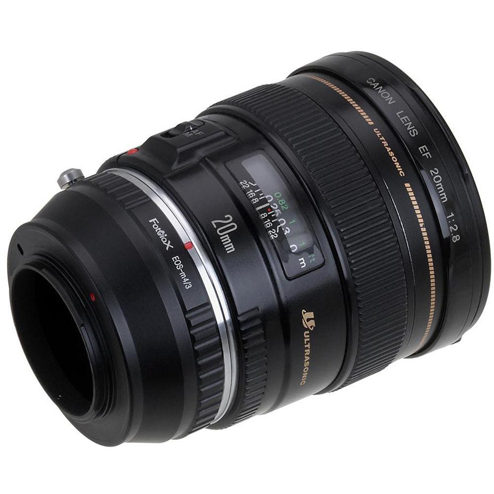 FotodioX Mount Adapter for Canon EOS Lens to Micro Four Thirds Camera