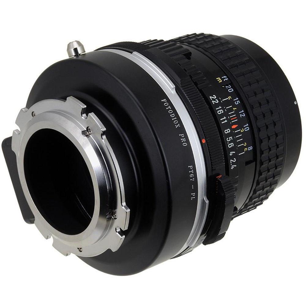 FotodioX Pro Lens Mount Adapter for Pentax 6X7 Mount SLR Lens to ARRI PL Mount Camera Bodies