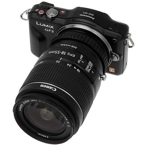 FotodioX Pro Macro Mount Adapter for Canon EOS Lens to Micro Four Thirds Camera