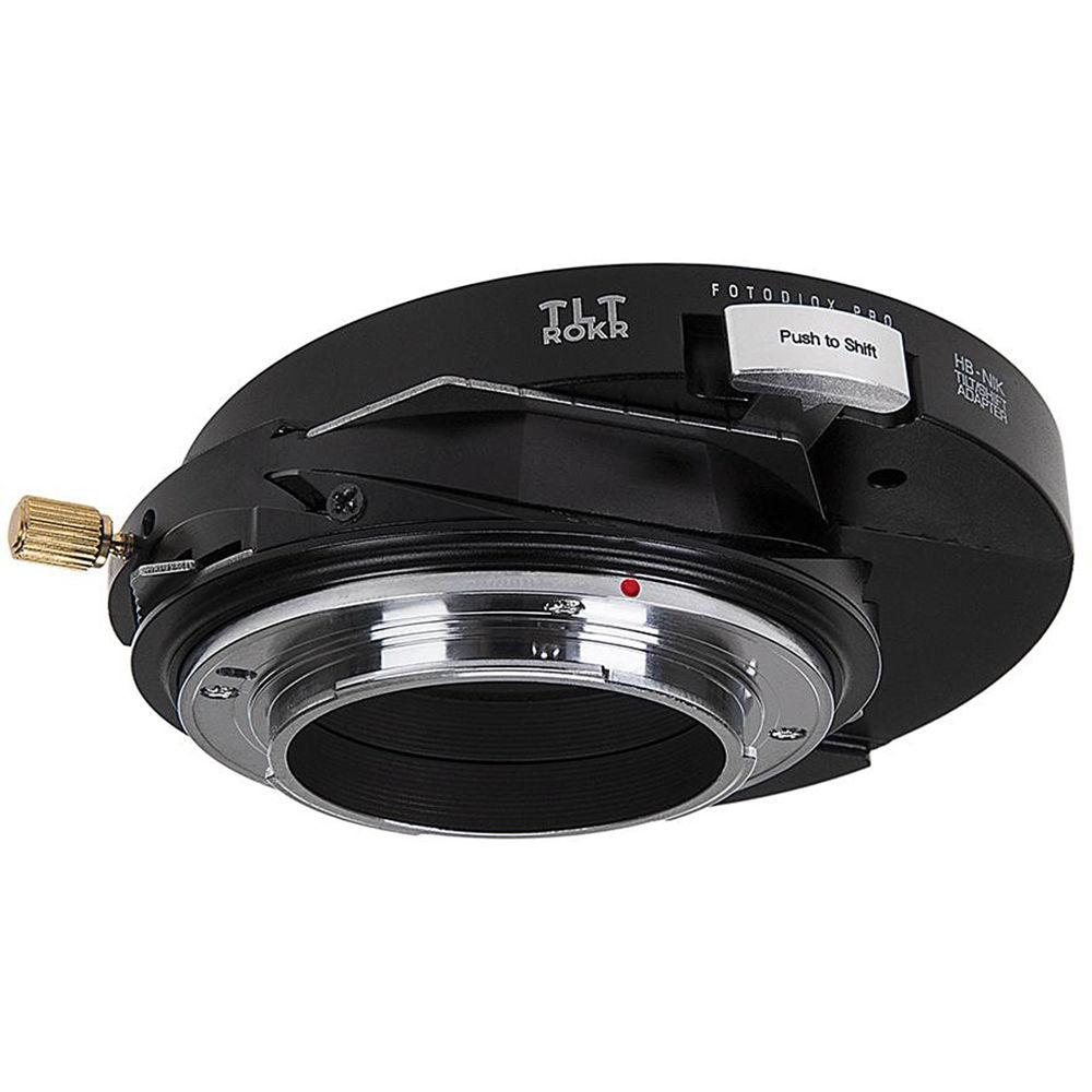 FotodioX Pro TLT ROKR Tilt Shift Adapter for Hasselblad V-Mount Lens to Nikon F-Mount Camera