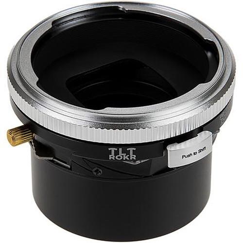 FotodioX Pro TLT ROKR Tilt Shift Lens Mount Adapter for Pentacon 6 Lens to Fuji X-Mount Camera