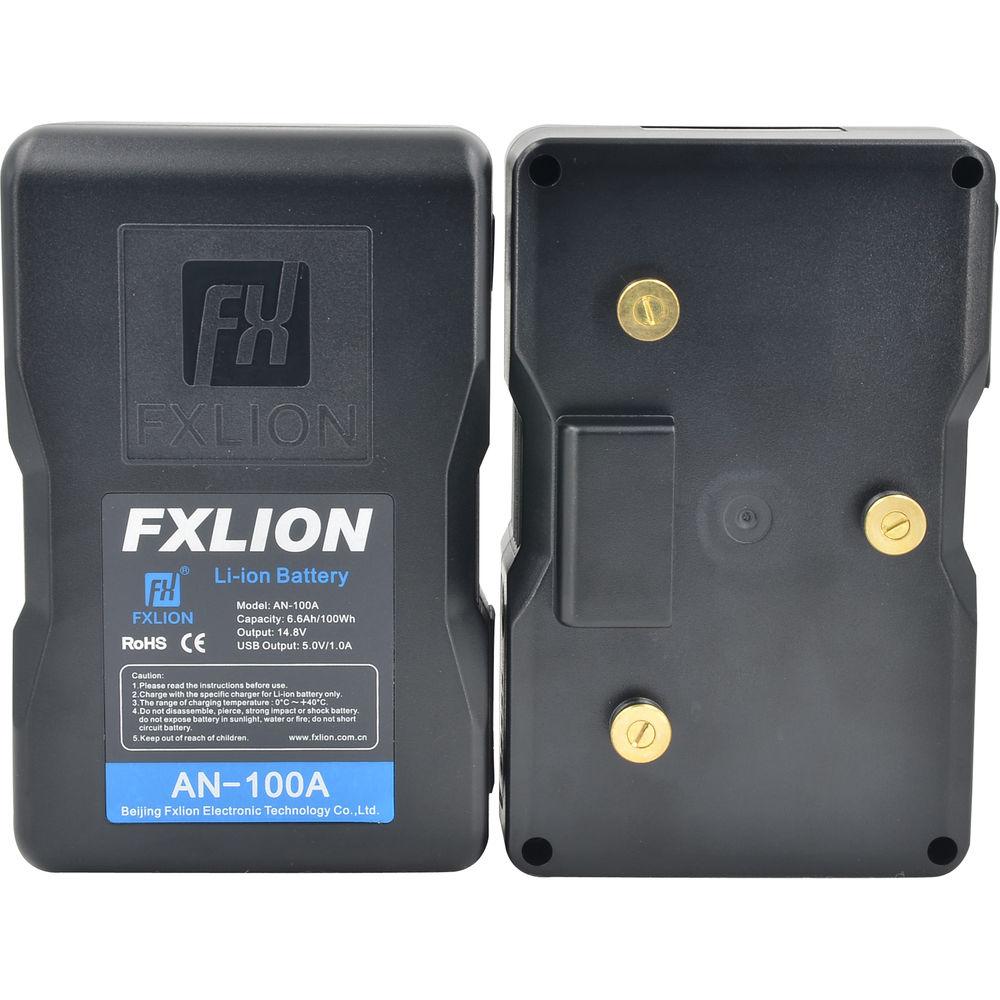 Fxlion Cool Black Series AN-100A 14.8V Lithium-Ion Gold Mount Battery