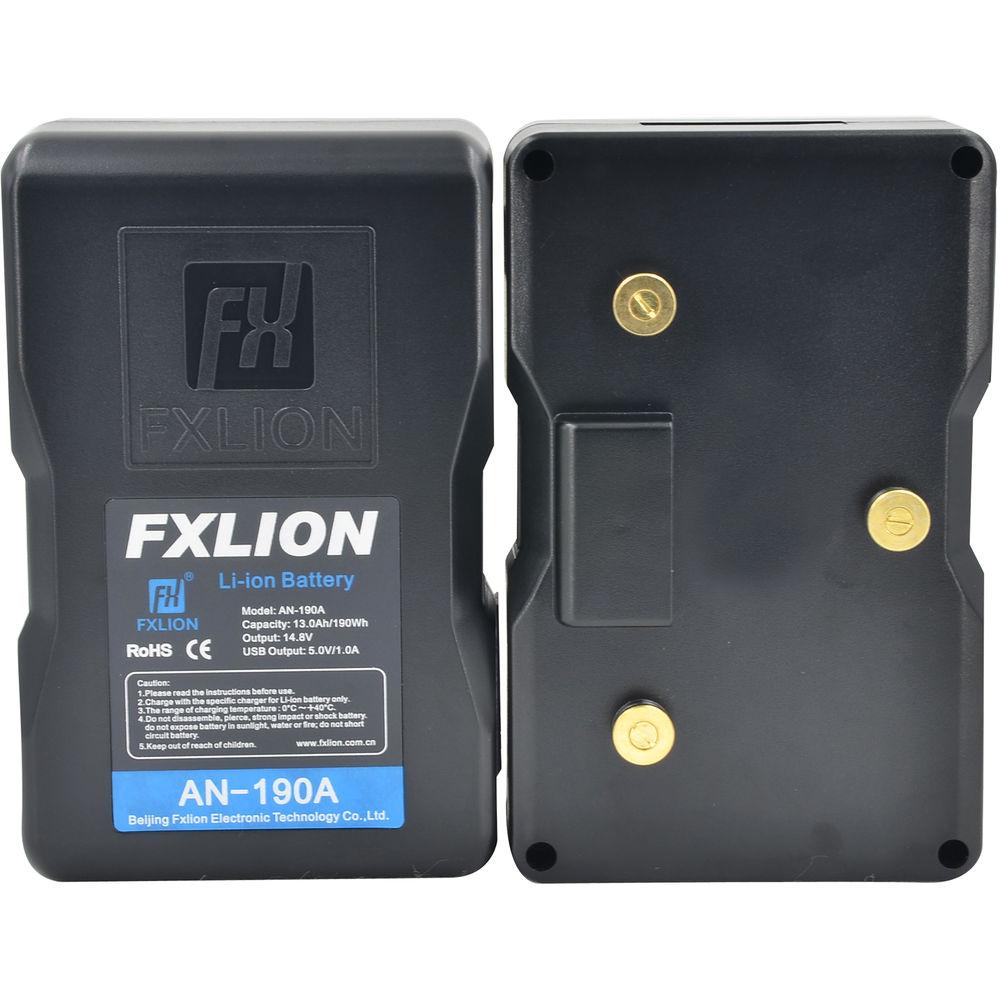 Fxlion Cool Black Series AN-190A 14.8V Lithium-Ion Gold Mount Battery