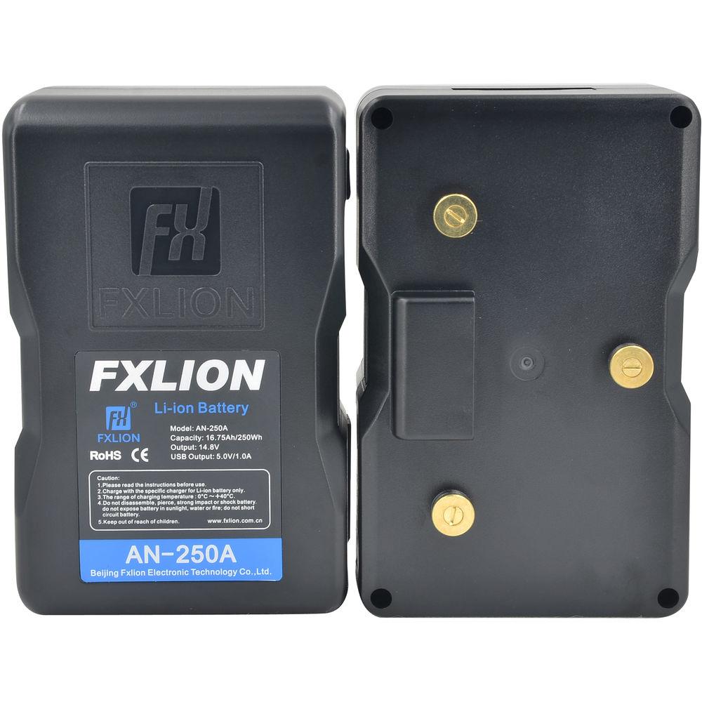 Fxlion Cool Black Series AN-250A 14.8V Lithium-Ion Gold Mount Battery