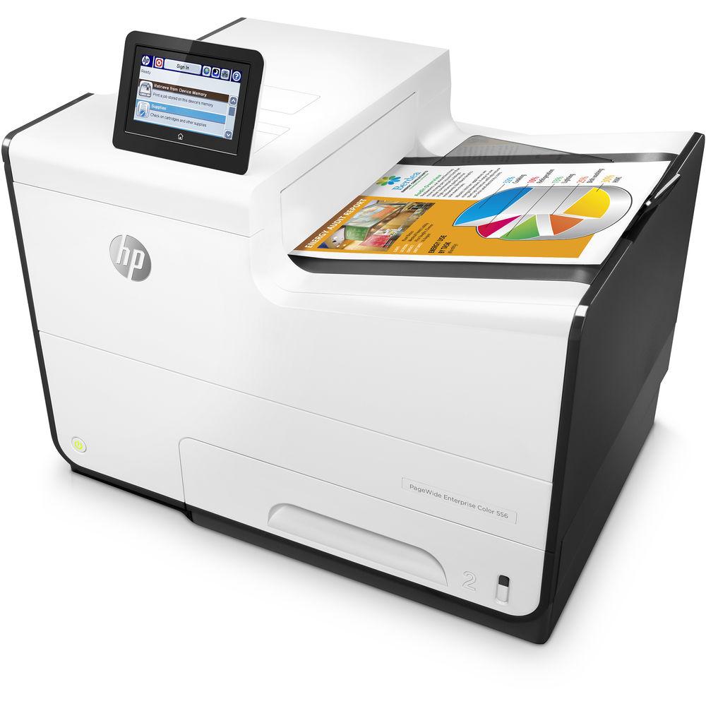HP PageWide Enterprise Color 556dn Inkjet Printer