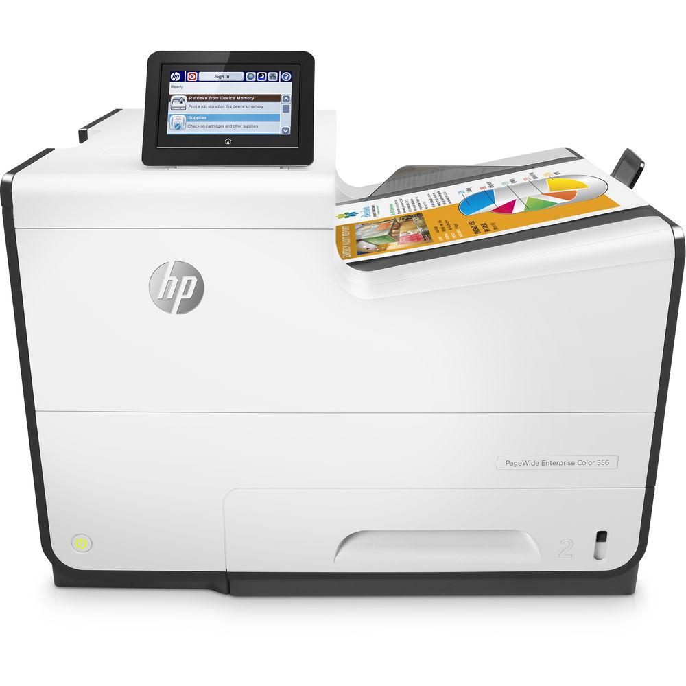 HP PageWide Enterprise Color 556dn Inkjet Printer