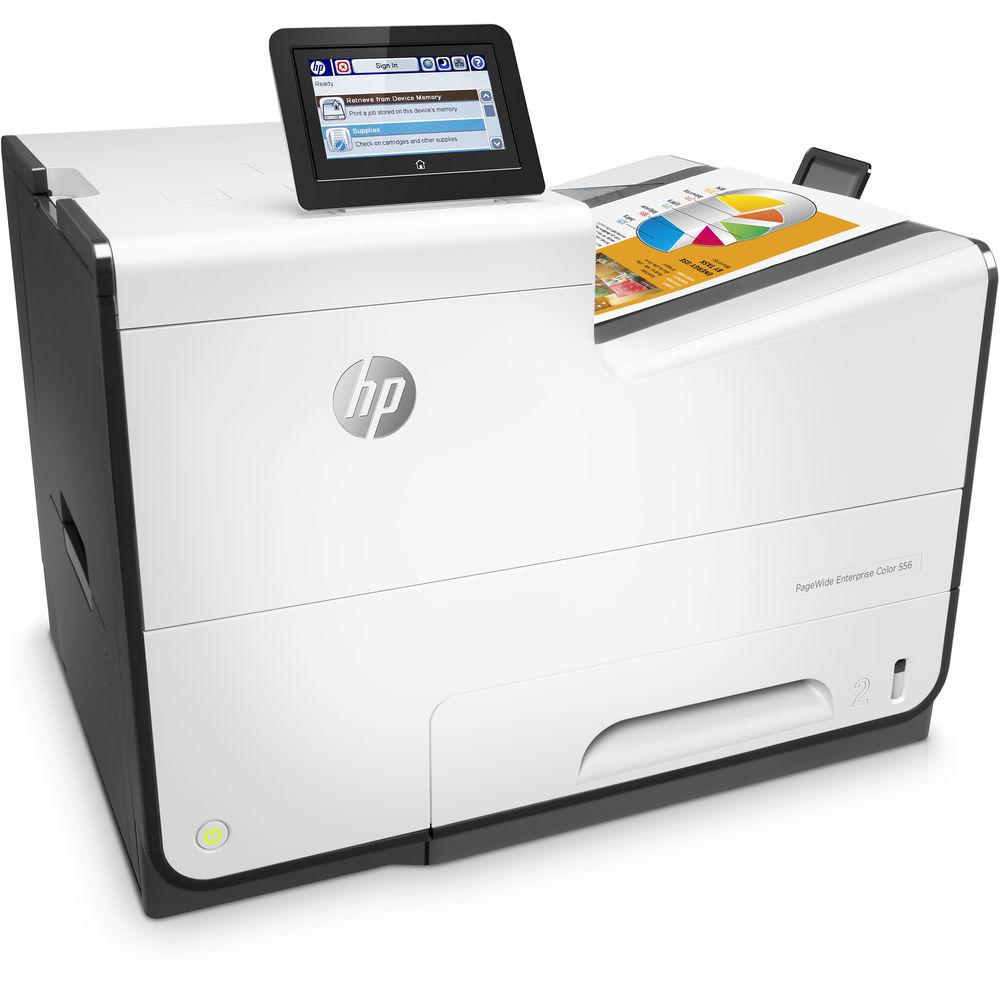 HP PageWide Enterprise Color 556dn Inkjet Printer
