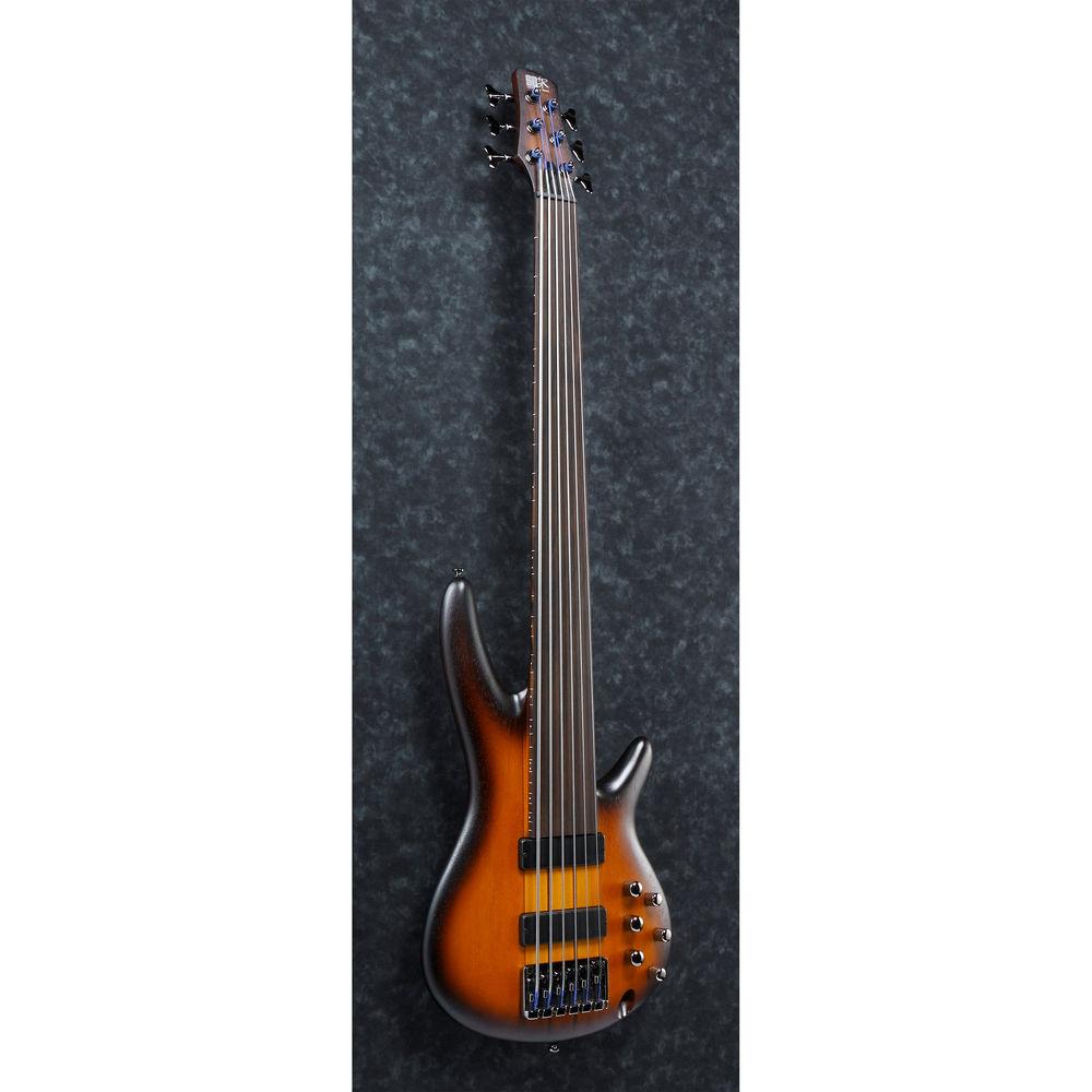 Ibanez SR Series SRF706 Bass Workshop 6-String Fretless Electric Bass Guitar