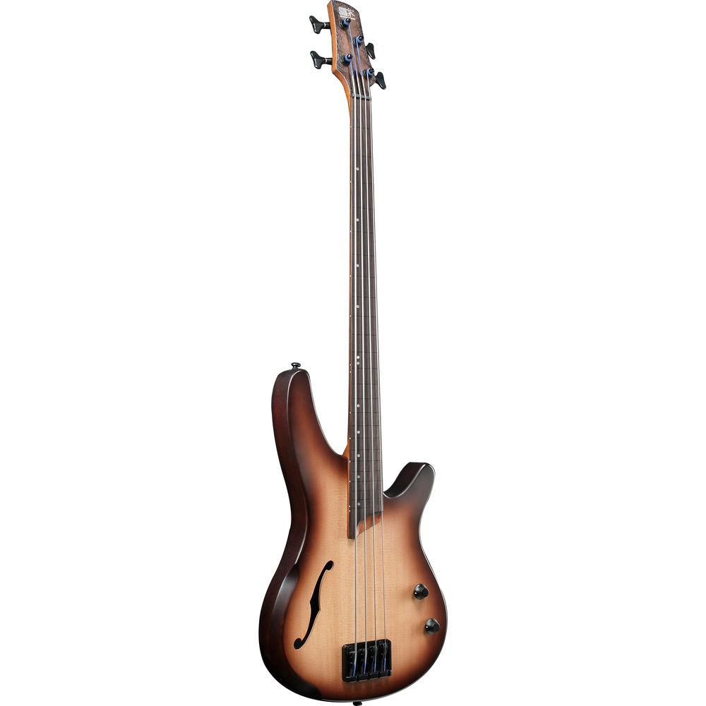 Ibanez SRH500F SR Series Bass Workshop - Fretless Semi-Hollow Body Electric Bass Guitar