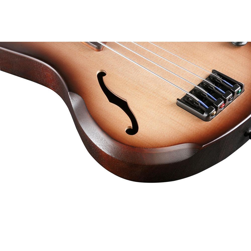 Ibanez SRH500F SR Series Bass Workshop - Fretless Semi-Hollow Body Electric Bass Guitar