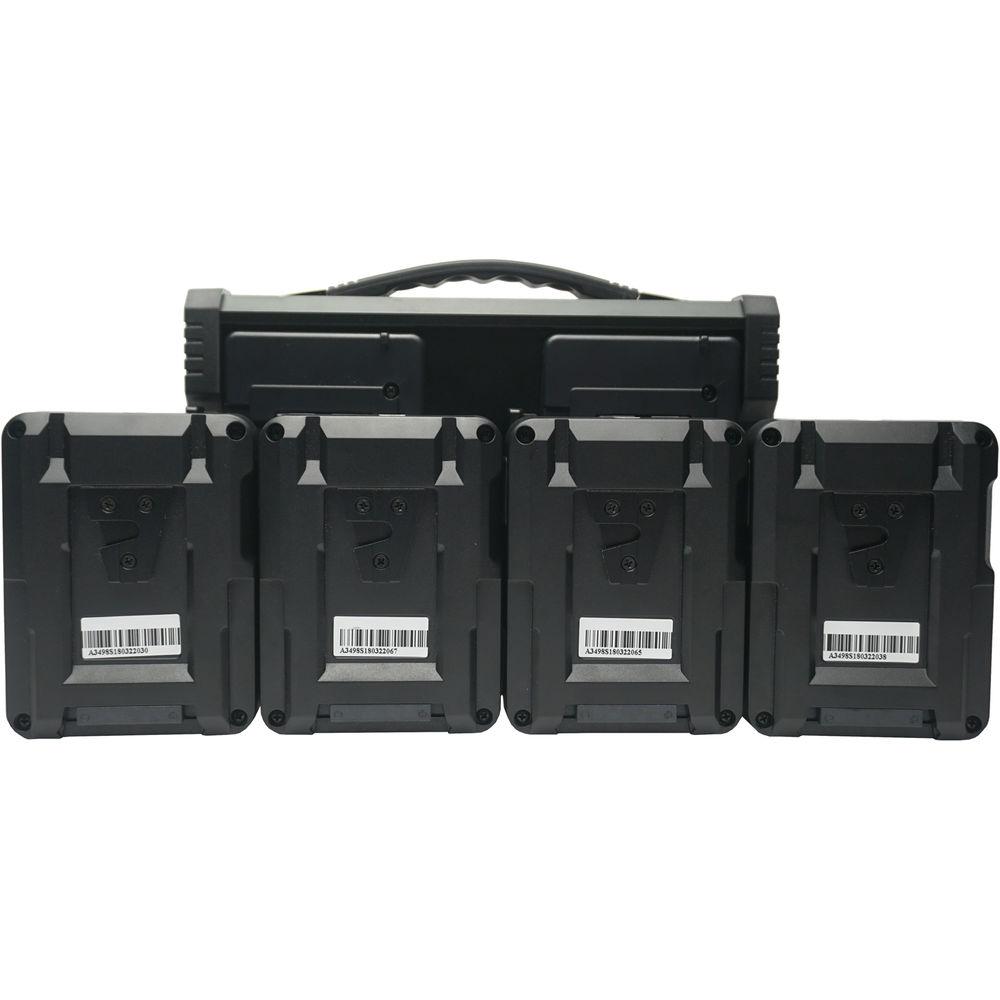 IndiPRO Tools Micro-Series 98 4-Battery Kit with Quad Pro Charger