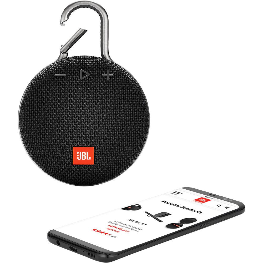 JBL Clip 3 Portable Bluetooth Speaker