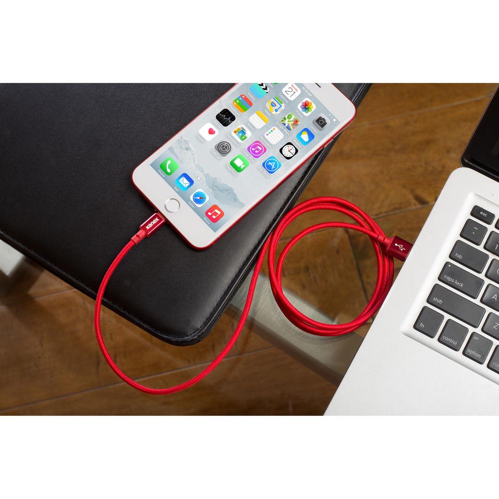 Kanex Premium DuraBraid ChargeSync USB Cable with Lightning Connector