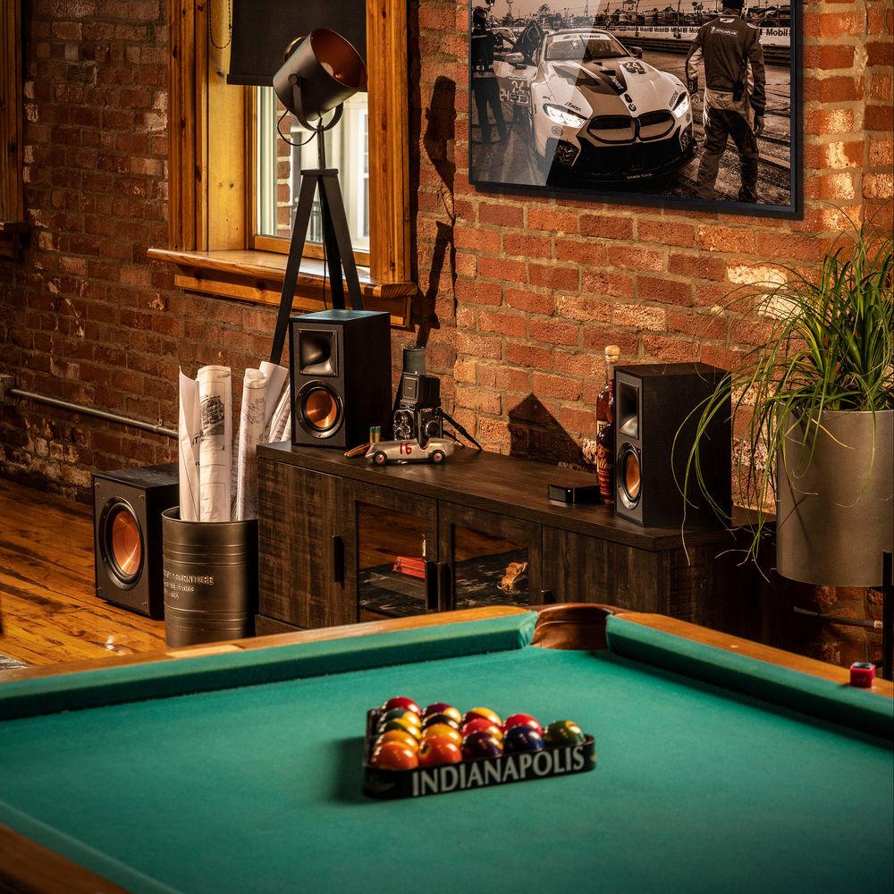 Klipsch R-51PM 2-Way Powered Bluetooth Bookshelf Speakers