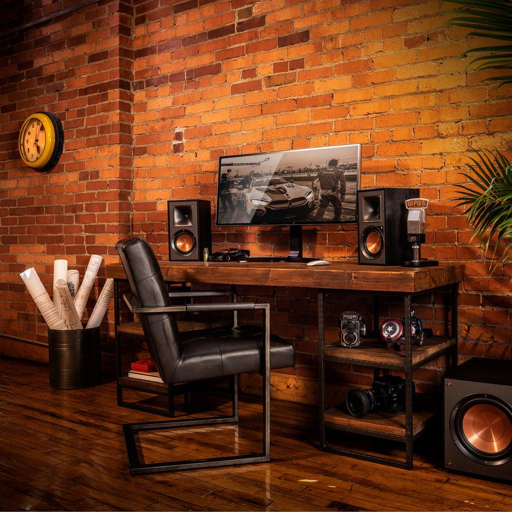 Klipsch R-51PM 2-Way Powered Bluetooth Bookshelf Speakers
