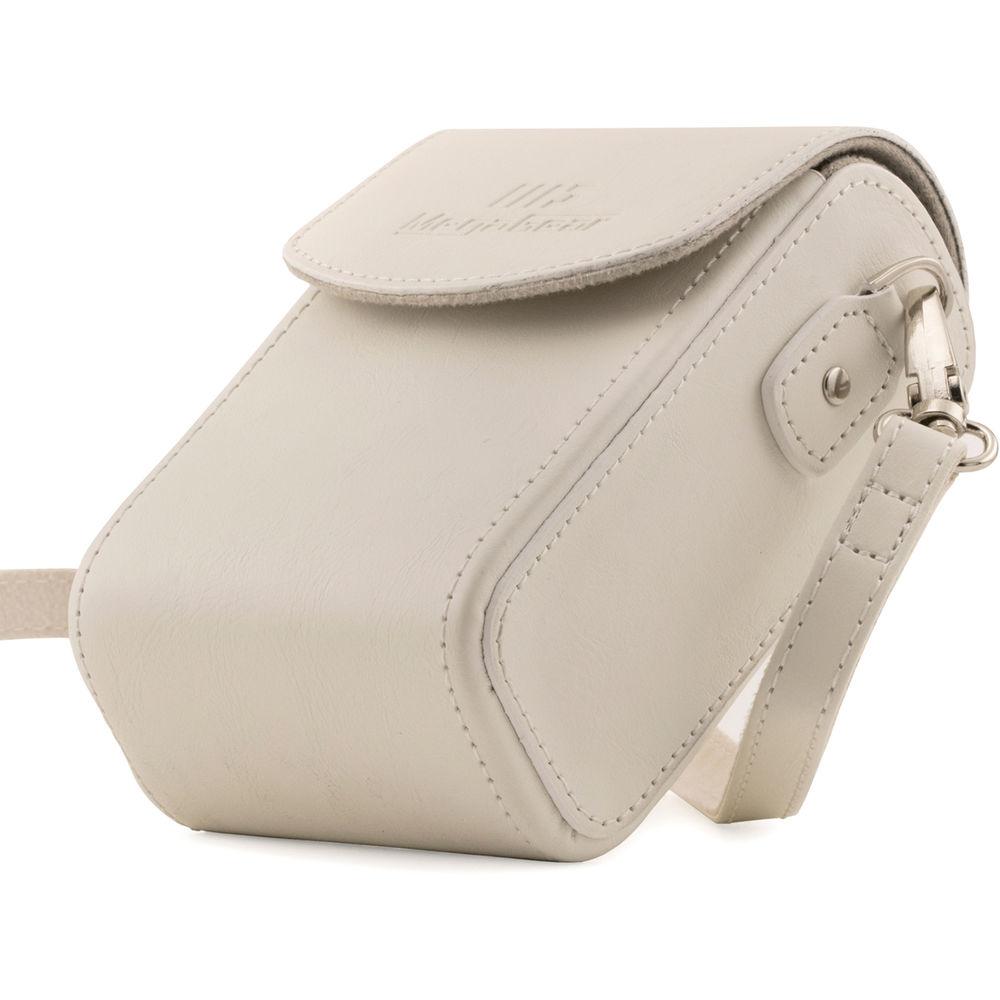MegaGear Leather Camera Case with Strap for Panasonic Lumix ZS200, TZ200, Leica C-Lux