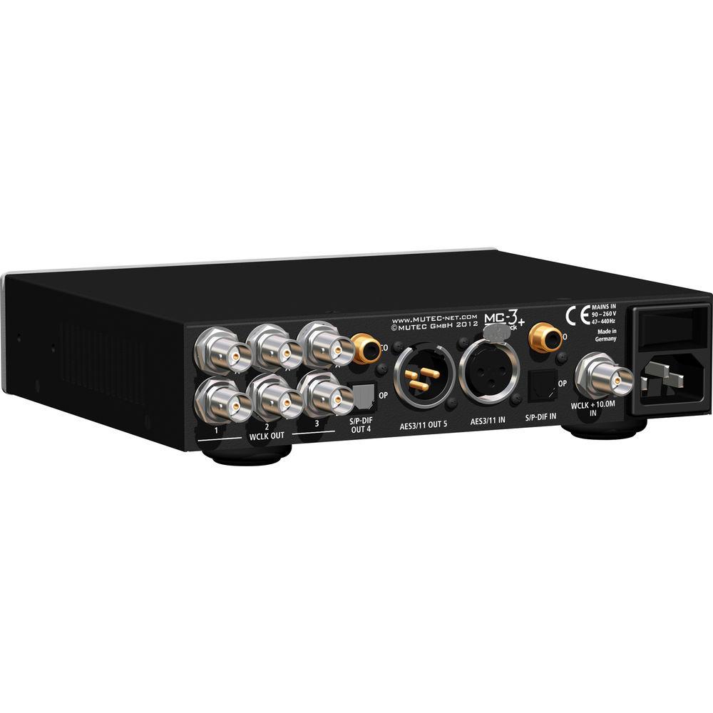Mutec MC-3 Low-Jitter Master Clock and Audio Re-Clocker with 1G-Clock Technology