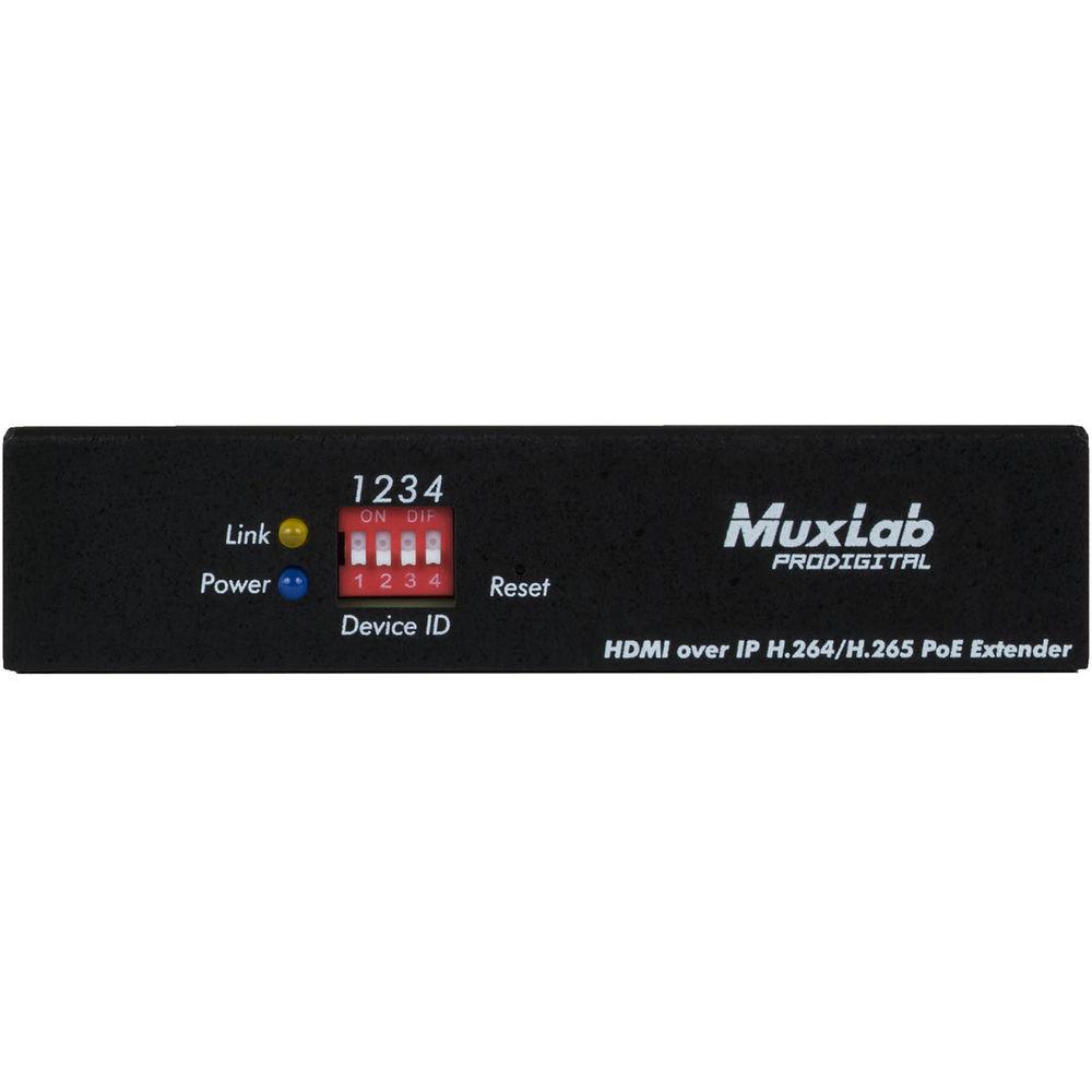 MuxLab HDMI over IP H.264 H.265 PoE Transmitter