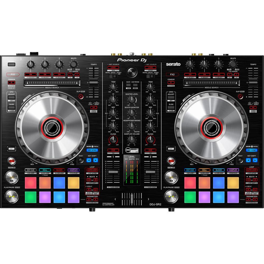 Pioneer DJ DDJ-SR2 Portable 2-Channel Controller for Serato DJ