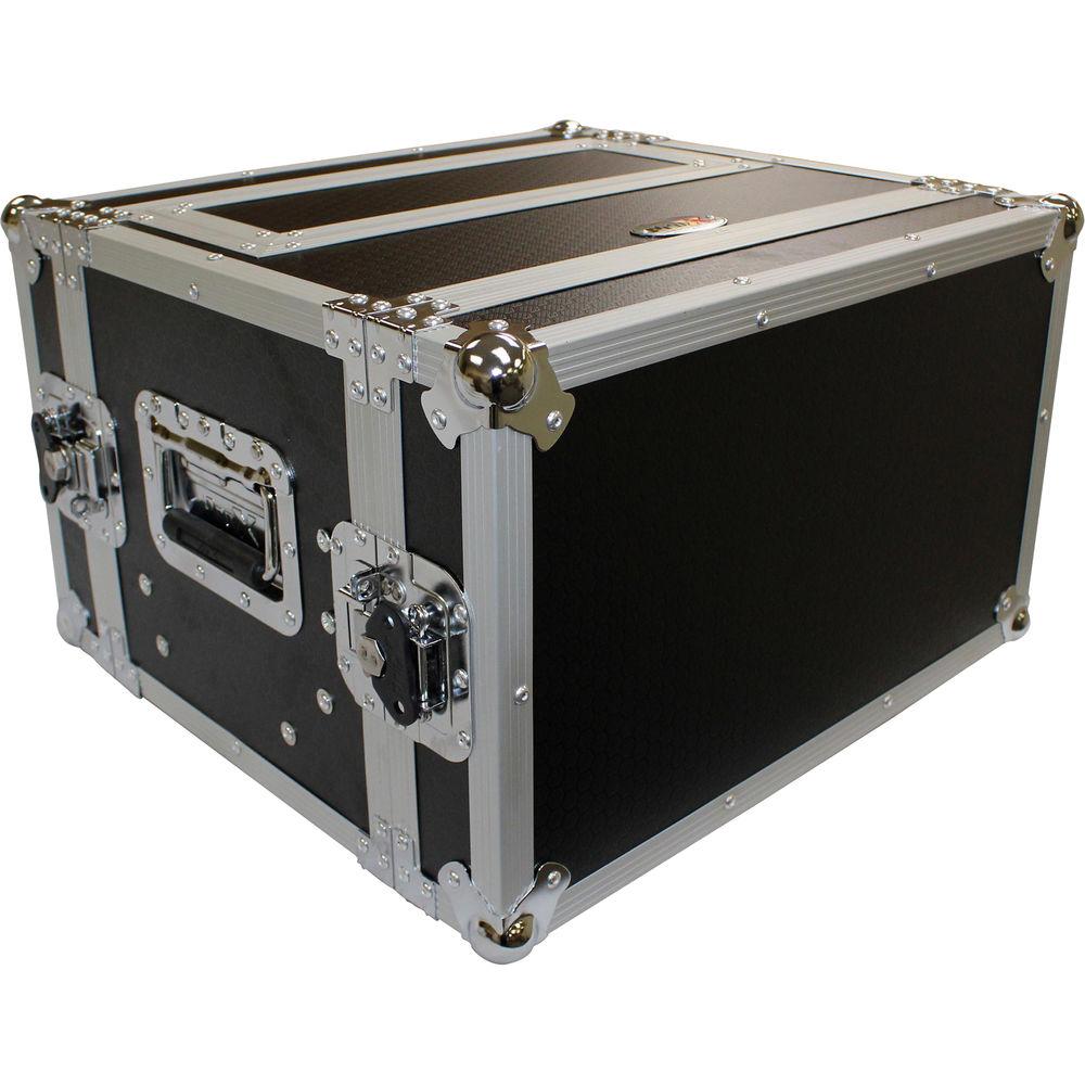 ProX 4-RU Rack Case with 2-RU Rack Drawer