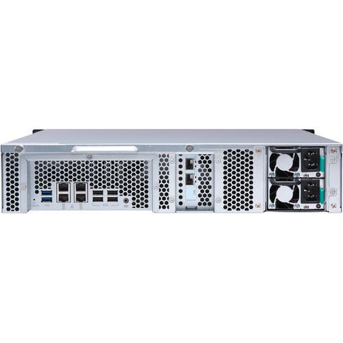 QNAP TS-873BU 2U 4-Bay Nas iSCSI IP-SAN Quad-Core 2.1Ghz 4GB Ram 10GBe-Ready 1 Psu