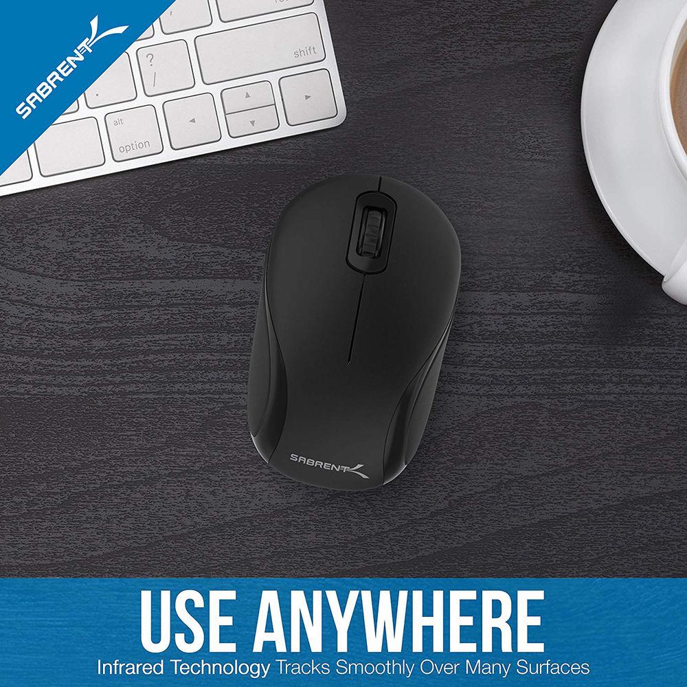 Sabrent Wireless Mini 3 Keyed Mouse