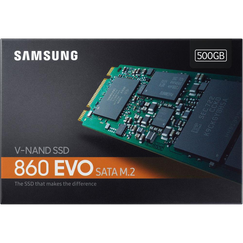 Samsung 500GB 860 EVO SATA III M.2 Internal SSD