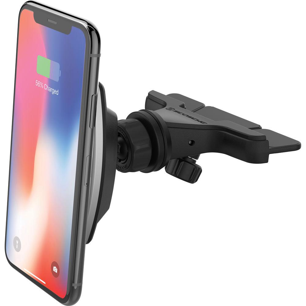 Scosche MagicMount Pro Qi Wireless Charging Magnetic Universal CD Mount