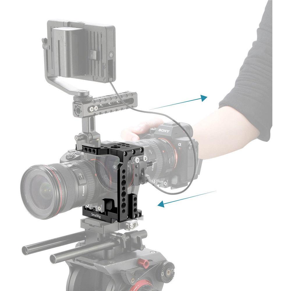 SmallRig 2098 Quick Release Half Cage for Sony a7 II a7 III Series Cameras