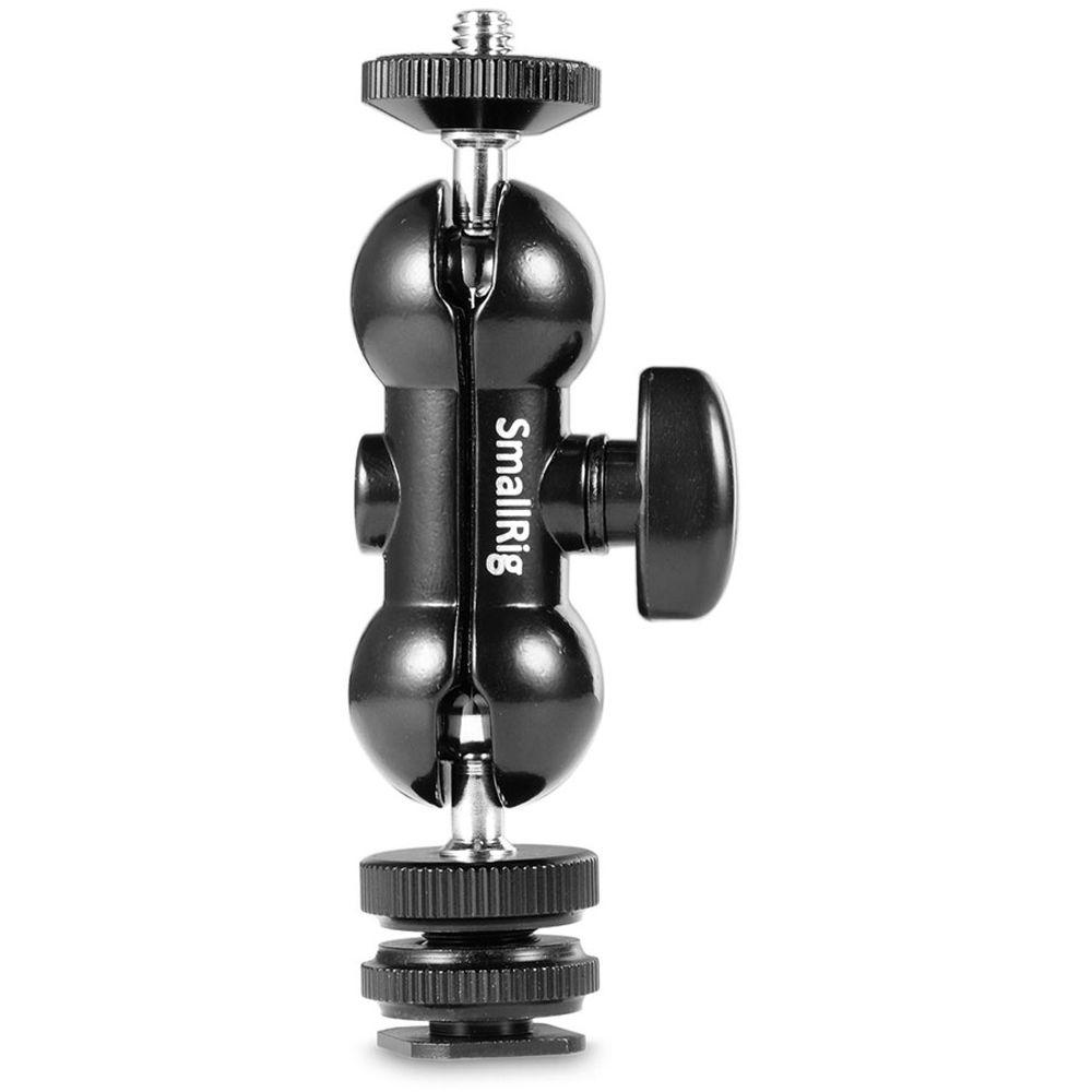 SmallRig Double Ball Head with Cold Shoe & 1 4"-20 Stud