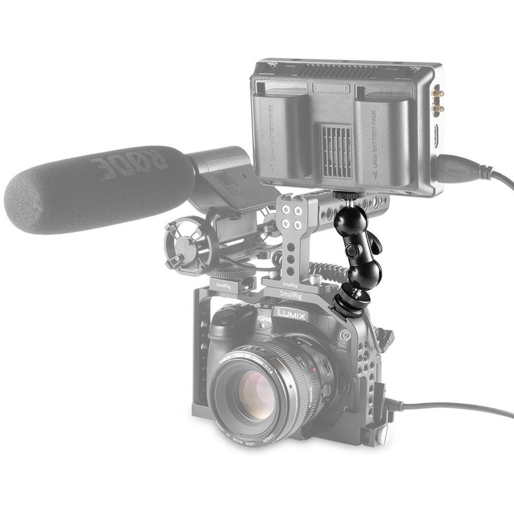 SmallRig Double Ball Head with Cold Shoe & 1 4"-20 Stud