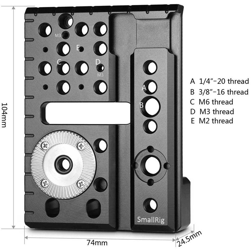 SmallRig Left-Side Plate for RED SCARLET-W WEAPON EPIC-W