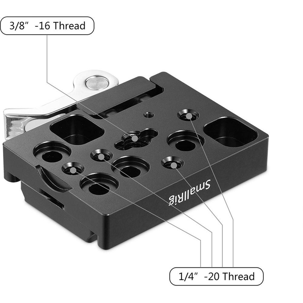 SmallRig Quick Release Arca-Type Clamp and Plate