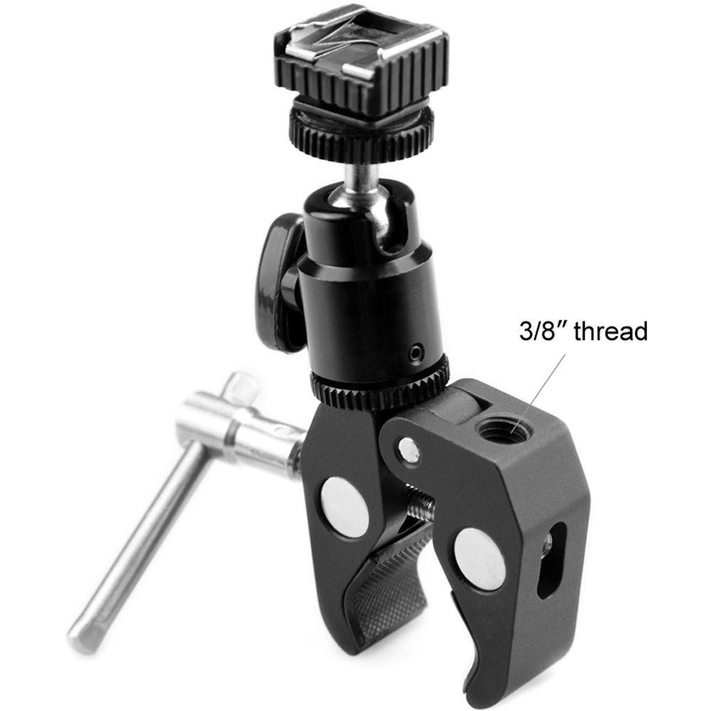 SmallRig Universal Clamp with Cold Shoe for LCD Monitors