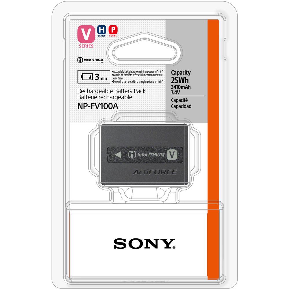 Sony NP-FV100A V-Series Rechargeable Battery Pack