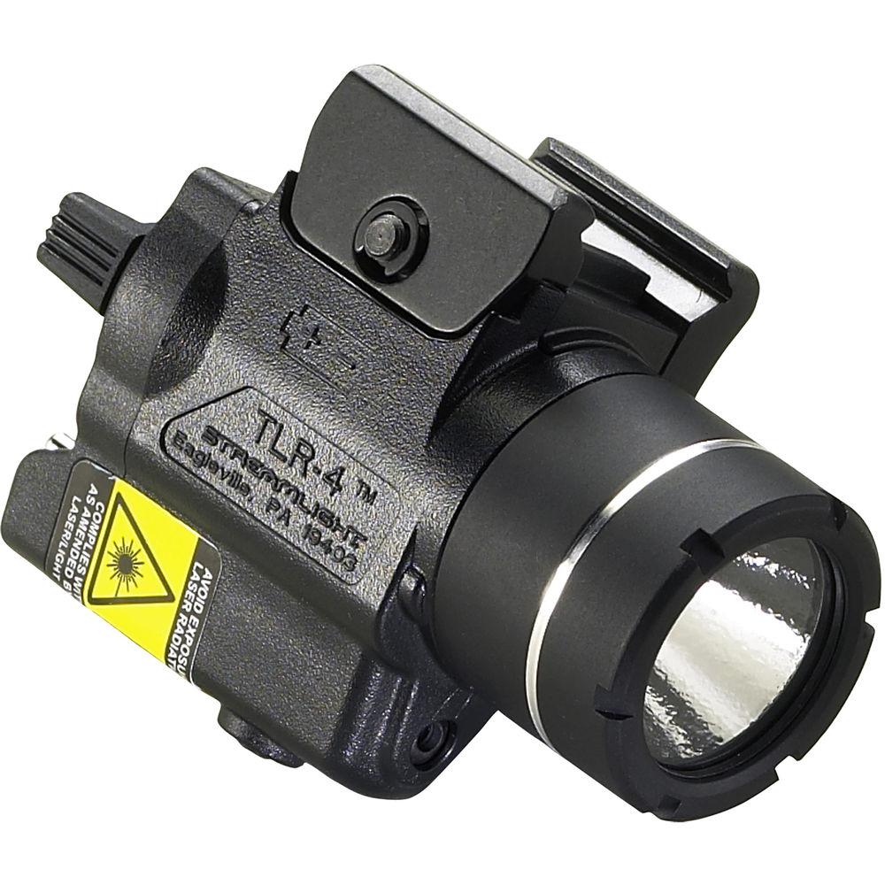 Streamlight TLR-4 Compact Rail-Mounted Tactical Light with Red Laser