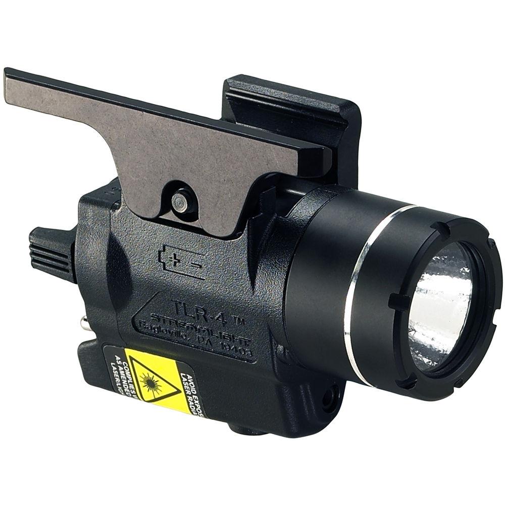 Streamlight TLR-4 Compact Rail-Mounted Tactical Light with Red Laser for H&K USP Full