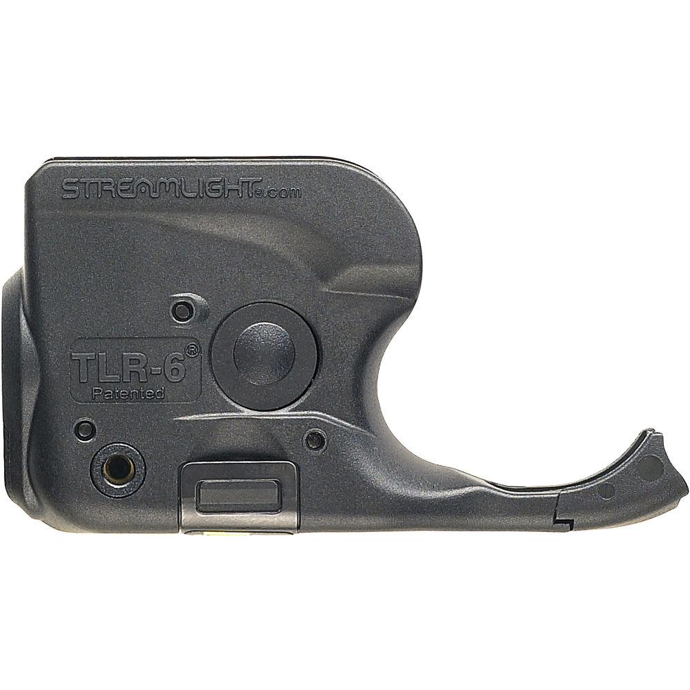 Streamlight TLR-6 Gun-Mounted Tactical Light with Red Aiming Laser for Select Non-Rail 1911 Handguns