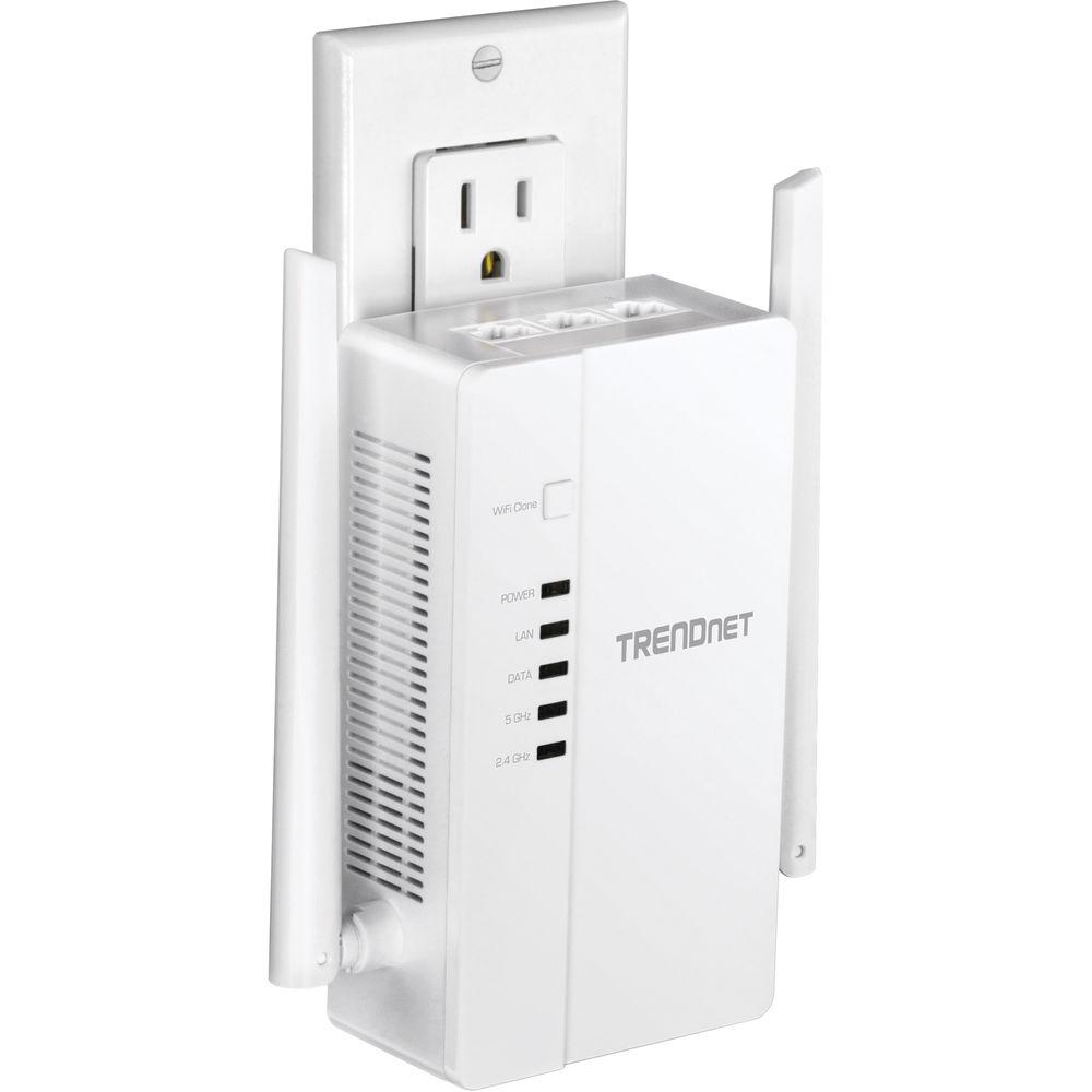 TRENDnet TPL-430AP Wi-Fi Everywhere Powerline 1200 AV2 Access Point