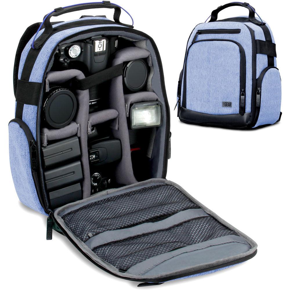 USA Gear U Series UBK DSLR Camera Backpack