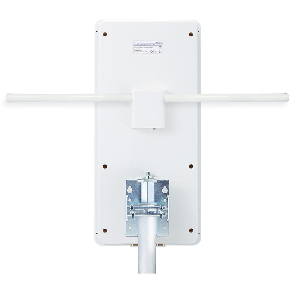 ANTOP Antennas AT-400BV Flat Panel Big Boy Indoor Outdoor Amplified HDTV Antenna