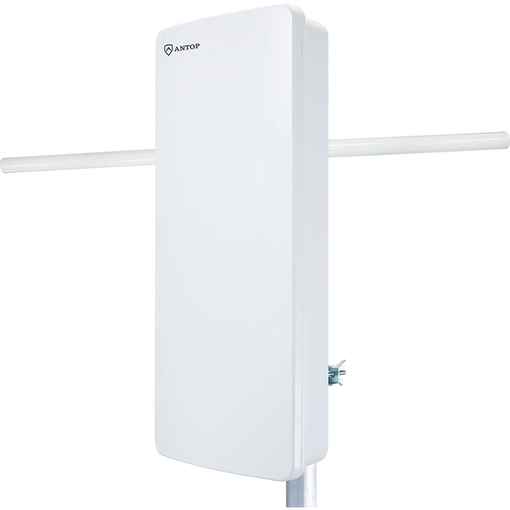 ANTOP Antennas AT-400BV Flat Panel Big Boy Indoor Outdoor Amplified HDTV Antenna