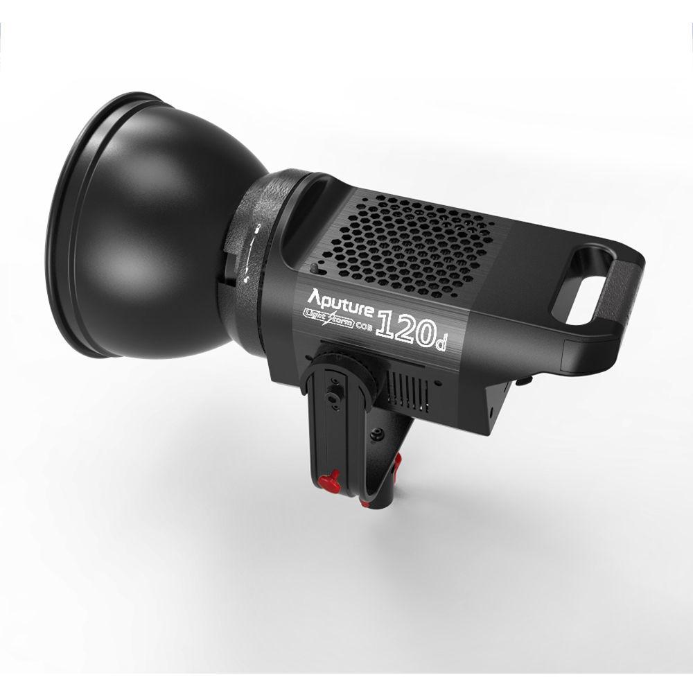 Aputure Light Storm LS C120d Daylight LED Light Kit with Gold Mount Battery Plate