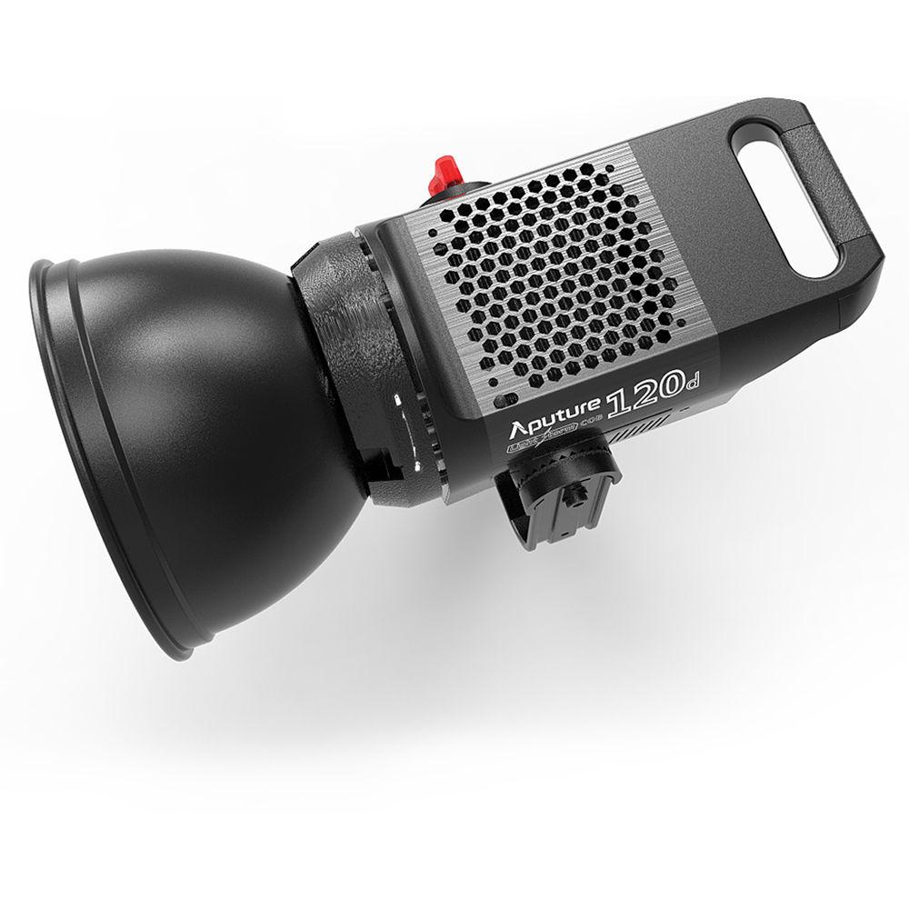 Aputure Light Storm LS C120d Daylight LED Light Kit with Gold Mount Battery Plate